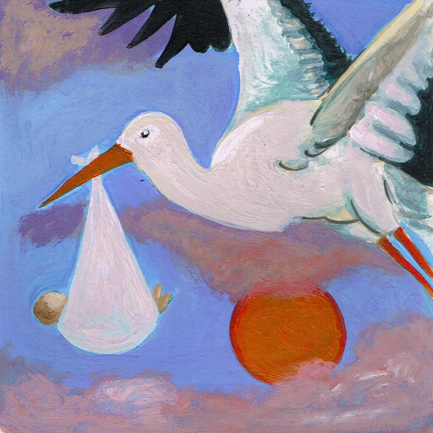 Geboortelied illustratie